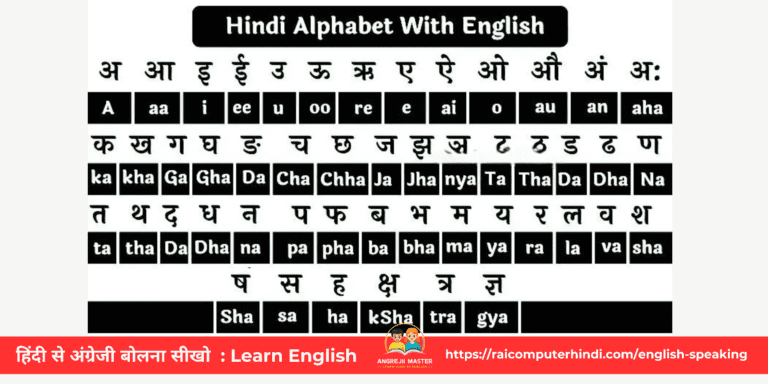 Ka Kha Ga Gha In English