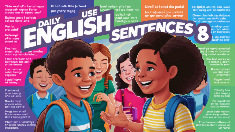 Daily Use English Sentences