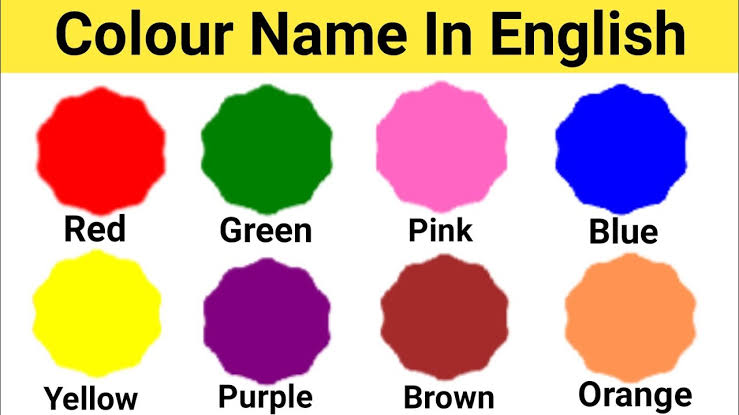 Colours Name Hindi And English