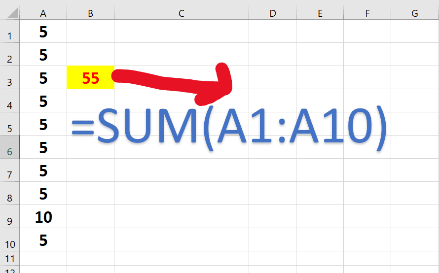 How to use sum formula in excel in hindi 