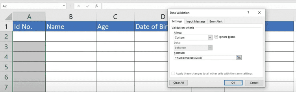 How To Use Data Validation In Excel