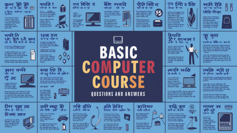 Basic Computer Course Questions And Answers In Hindi